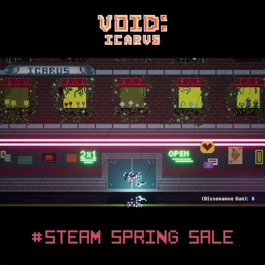 Play it now for just $0.99 USD - Void: Icarus #indiegame #pixelartgame #cheapgames