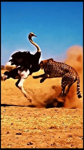 【衝撃】ダチョウが空を捨てた、驚きの理由#ダチョウ #雑学 #動物の不思議 #進化論 #ショート動画 #生き物