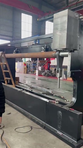 250T 6-Meter Press Brake Under Installation