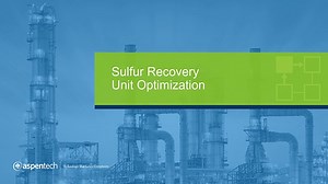 Sulfur Recovery Unit Optimization- Application Overview