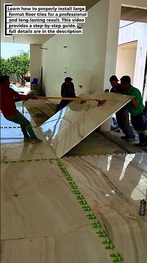 Large Format Tile Installation: A Complete Guide