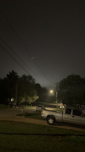 14K views · 32 reactions | Anyone know whats going on with these bright white flashing lights. I looked at Ky3 we have no lightning in the area... im kinda curious its cool looking | Grace Hood | Facebook