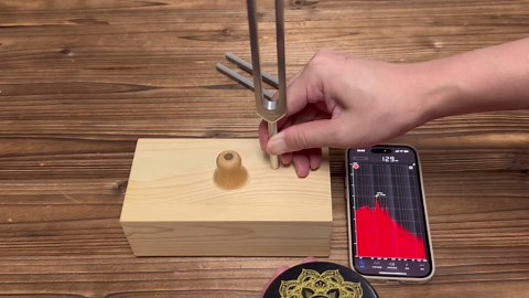 Tuning Fork Activator for Sound Healing – Maximizes Vibration & Sustained Tone with Minimal Noise, Made of Vulcanized Rubber