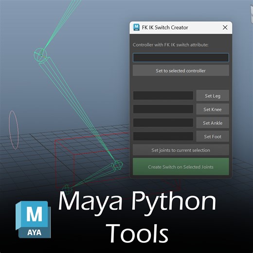 Maya Tools Reel, Evelyn Cullen