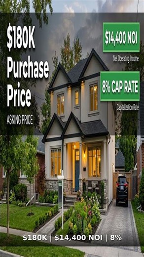 Cap rate explained in 60 seconds — and why it's only half the story