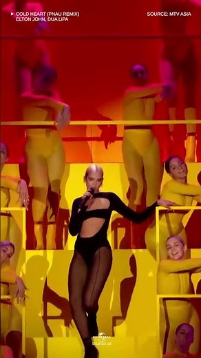 'Cold Heart (PNAU remix)' - Dua Lipa dance compilation