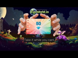 🙌 FREE GIFT CODE For Game EvoWorld io | evoworld io 🙌