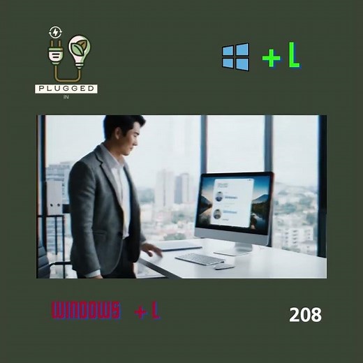 Stop Leaving Your PC Unlocked 😳 This Shortcut Locks It Instantly (Windows + L)