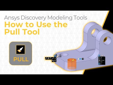 How to Use the Pull Tool in Ansys Discovery — Lesson 1