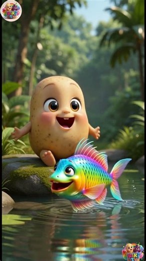 Machali is the queen of water 🐟💦 | Funny Kids Short Video | Nursery Rhyme Fun 😂