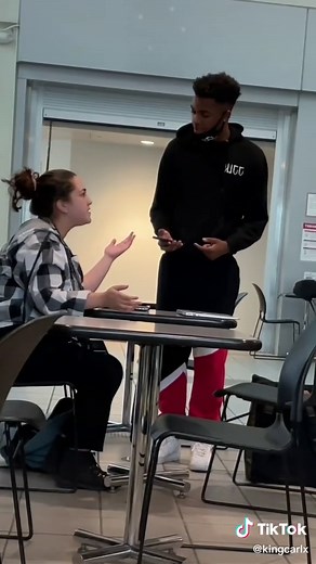 I Did This To A Random Couple! Follow Insta -KINGCARLX #comedy #prank #school #couple #mad #cheating #girl #public #ForYouPizza #fyp #worldstar #viral