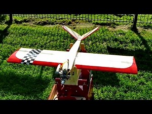 Strike RC Verbrenner Flugmodell Oldtimer , Flight Demonstration *HD*