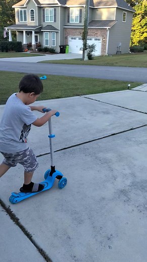 4 yrs ago Jamison learned to ride his first scooter 🛴 #memories #learningthroughplay #nonverbalautism #autismacceptance | Nicole Garner