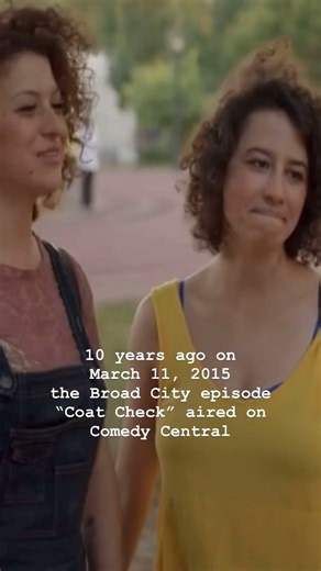 Please Please… Don’t Quiz Me! on Instagram: "10 years ago on March 11, 2015 the Broad City episode “Coat Check” aired on Comedy Central. The season 2 episode finds Ilana dating her doppelgänger (Alia Shawkat). Abbi ends up losing Kelly Ripa’s coat, which leads to a wild night with the morning show host. Broad City was created by and stars Ilana Glazer and Abbi Jacobson. It ran for 5 seasons and 50 episodes. #broadcity #ilanaglazer #abbijacobson #aliashawkat #tvshow #tvscene #tvseries #dopplegang