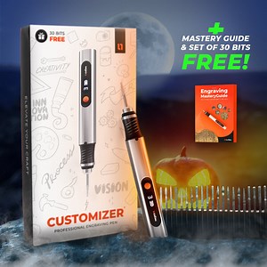 ➤ Customizer™ Professional Engraving Pen ✔️ 30 bits FREE