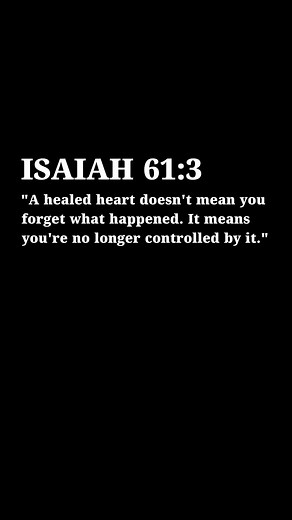 A healed heart... #bibleverse #hope #healing #spirituality | Follow Jesus