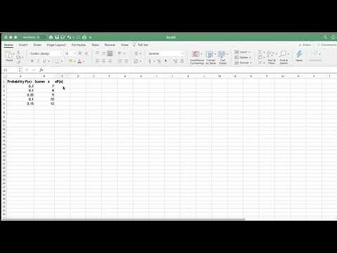 Expected Value Excel