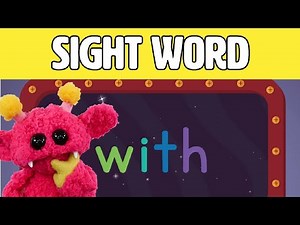 WITH - Let's Learn the Sight Word WITH with Hubble the Alien! | Nimalz Kidz! Songs and Fun!
