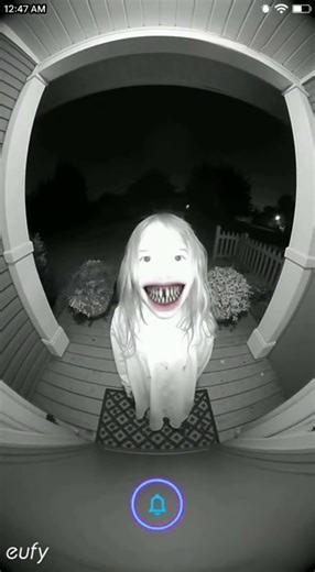 Possessed girl caught on camera what is this creature?😱 #horror #death #possesed ￼