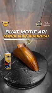 DITON PREMIUM on Instagram: "BUAT MOTIF API TANPA ALAT AIRBRUSH, EMANG BISA? Kali ini mimin mau kasih tau cara bikin motif api tanpa alat Airbrush dan tentunya pakai Diton Premium🔥 Yuk langsung simak video satu ini supaya hasil repaint kalian maksimal🙌 Dapatkan Diton Premium melalui toko offline terdekat, atau e-commerce: Tokopedia, Shopee, Lazada, Bukalapak & Blibli. Klik link di bio untuk informasi lebih lanjut. #ditonpremium #diton #premium #hasilpremium #pastipremium #dbezz #spraynride #vi