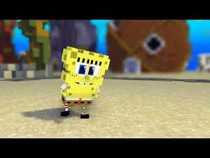 SpongeBob No Bone Song from Nicktoons Nick Tunes PC Minecraft Recreation