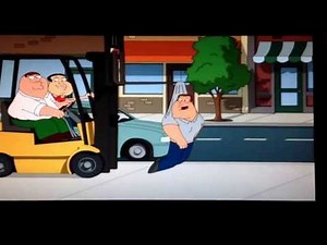 JOE SWANSON FORKLIFT WALKING - Family Guy Season 12