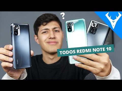 Qual REDMI NOTE 10 é MELHOR? Comparando TODOS OS MODELOS! 10 vs 10S vs 10 PRO