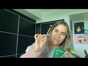 ASMR Prom/ Graduation Makeup Roleplay (layered sounds)