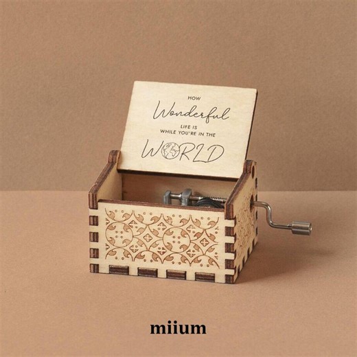 Your Song Music Box | Miium Brand | Custom Song | Custom Design | Personalized Music Box | Anniversaries, Music | Unique Gift - Etsy