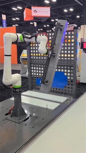 Robot installing metal flashing at IRE. #roof #roofer #roofing #roofershelper