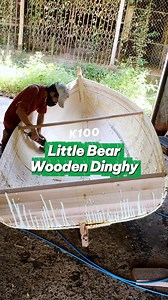 Follow the making process of K100 – Little Bear Wooden Dinghy at Wooden Boat USA 🛶✨ From hand-selected cedar planks to the final smooth finish — every curve is shaped with passion and precision. Check it out at: Little Bear Wooden Dinghy #WoodenBoatUSA #LittleBearDinghy #WoodenBoat #HandcraftedBoat #BoatBuilding #Craftsmanship #WoodenDinghy | Wooden Boats