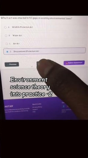 Environment science theory into practice -2 | B.com semester 3 | Assignment |