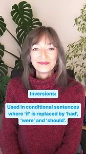 1.5K views · 74 reactions | Watch this video  to know what inverted conditionals are 樂 and test your knowledge at the end!  | ABA English | Facebook