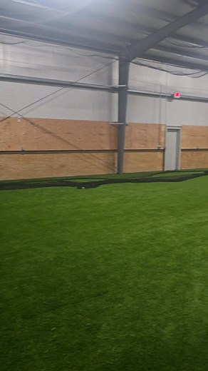 Walking into the play pen!!! Our facility will have different configurations. You can use 1 cage, 2 cages, 3 cages, or 4 cages (can be open also). The 4 cage open look will be for infield practice, soccer drills/training, football drills, etc. Everything will be booked online through OUR App. We have Softball Trainers, Baseball Trainers, Football Trainers, Soccer Trainers, and Basketball Trainers (Once we get our indoor court built). This will be the place to be, no doubt. Times are getting exci