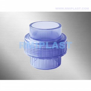 [Hot Item] Clear PVC Union of DIN Pn16 Clear UPVC Pipe Fittings Plastic Union Connector for Water Supply
