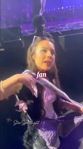 Olivia Rodrigo Getting a Handmade Bag Is the Cutest Moment Ever 😭💜 #oliviarodrigo #shorts