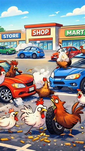 Parking Lot Chickens — Monkey Alien Network