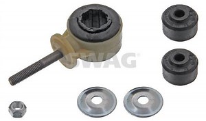 40 61 0001 SWAG Bieleta de suspensión Eje delantero, izquierda, Eje delantero, derecha, M8 x 1,25 , con rodamientos con goma, con tuerca | AUTODOC precio y opiniones