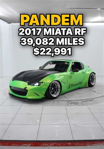 Stunning Bagged Widebody Miata Build Available Now
