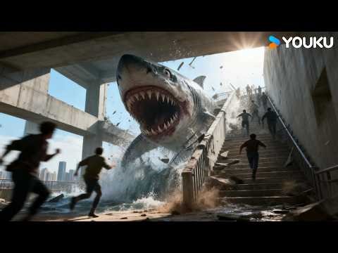 🐟😱 Piranhas Chase Panicked People Through a Hotel Hallway! | Sharp Teeth | YOUKU MONSTER MOVIE