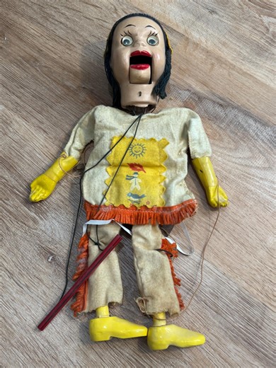 Vintage 1950s Howdy Doody Marionette – Princess Summerfall Winterspring – Hard‑to‑find Original Puppet - Etsy