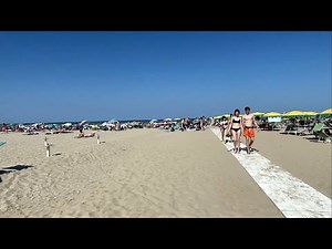Rimini Beach walk