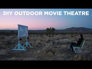 DIY Outdoor Movie Theater