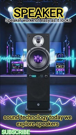 Learn how speaker works| Working principle of speaker | Fun for children #electronics