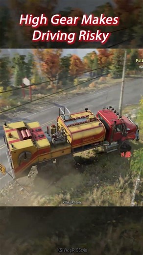 Snow Runner | Freightliner 114 SD | High Gears | The Albany River | Ontario #snowrunner