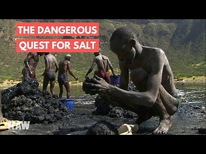 The great journey of salt: from a volcano crater to the market | ETHIOPIA