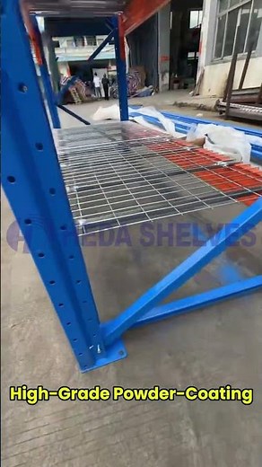 How pallet racking can hold-4500kg/layer load capacity test