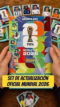 Finally, Panini launched the pre-sale TODAY of the Update Set of the 2026 World Cup Album