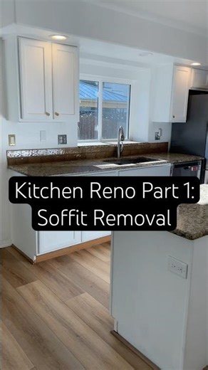 New kitchen loading…#kitchenremodel #kitchenrenovation #kitchenreno #soffits #demoday
