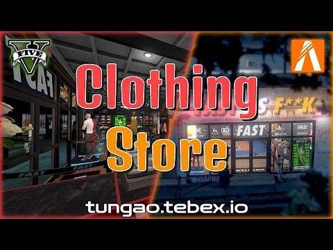 FIVEM | GTA V | Clothing Shop MLO (FiveM Ready)